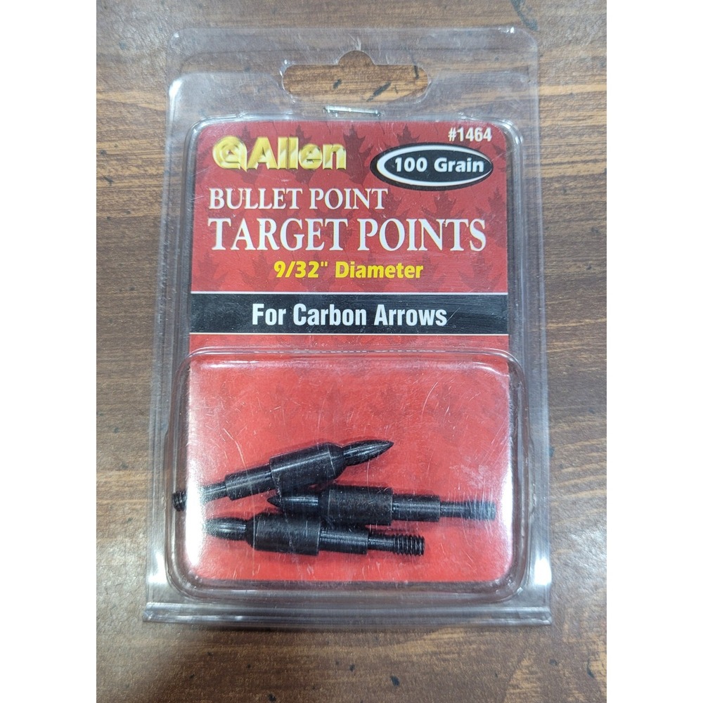 3 NIP  100 GRAIN 9/32 ARROW TARGET BULLET POINTS TIPS